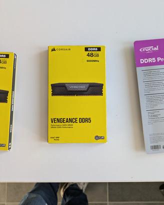 RAM DDR5 2x24GB 6000MHz Corsair Vengeance