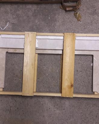 Top marmo cm.140 per lavabo semincasso