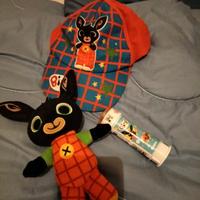 Bing  peluche  cappellino