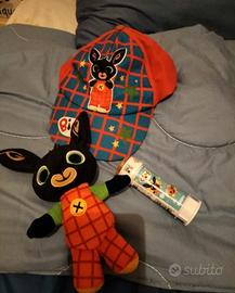 Bing  peluche  cappellino