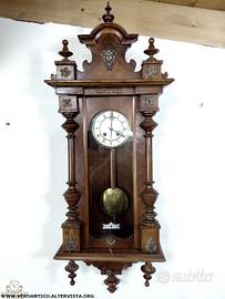 176429 Antico orologio a pendolo funzionante