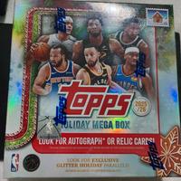 Carte collezionabili topps basket holiday mega box