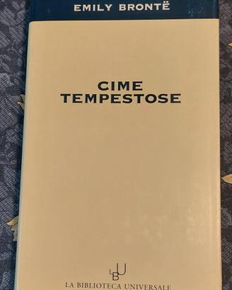 Libro CIME TEMPESTOSE di Emily Bronte