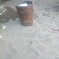 tino antico in castagno 