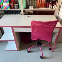 Scrivania studio per bambina/ragazza