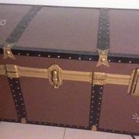 Baule anni 70 con serratura
