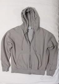 Felpa grigia Bershka ragazzo
