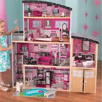 Casa per barbie in legno