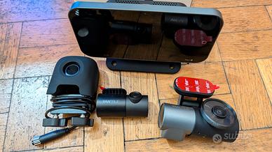 Dash Cam tripla + termica, mSD 128GB, hardwire kit