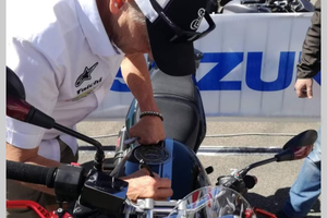 Suzuki bandit 400 Autografata da KEVIN SCHWANTZ