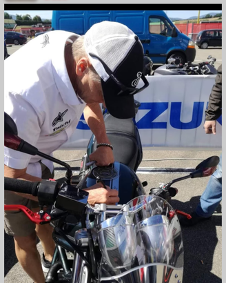 Suzuki bandit 400 Autografata da KEVIN SCHWANTZ