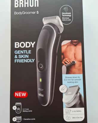 Rasoio corpo Braun BodyGroomer 5 NUOVO sigillato