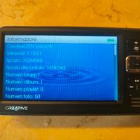 Lettore MP3 Creative Zen Vision W