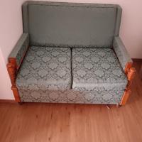 Divano letto singolo vintage