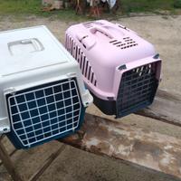 DUE   TRASPORTINI   PER  GATTI