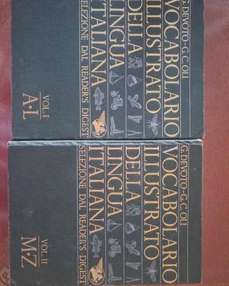 Vocabolario italiano vintage 2 volumi