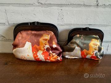 Coppia pochette  piccola e grande Elvis Vintage