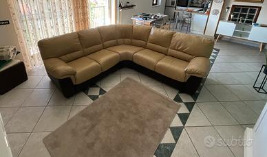 Divano in pelle Eurosofá Italia