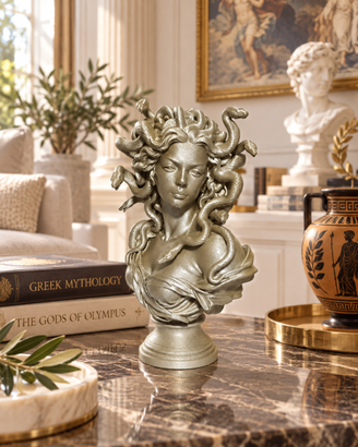 Medusa – Iconico Busto della Mitologia Greca
