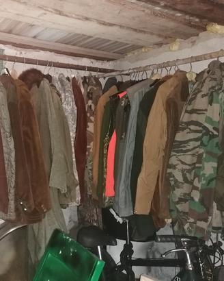 abbigliamento da caccia o militare ameticano