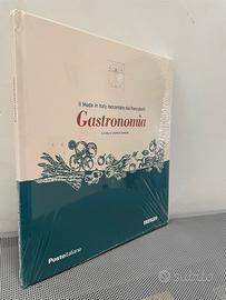 Libro filatelico gastronomia italiana