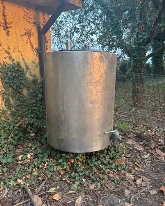 Serbatoio acciaio inox