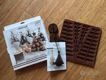 Stampo silicone Albero di Natale 3D