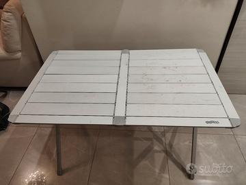 Tavolo in alluminio per campeggio 