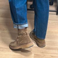 Stivaletti uomo/donna AMI Paris in pelle scamoscia