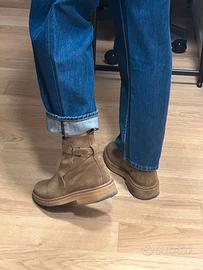 Stivaletti uomo/donna AMI Paris in pelle scamoscia