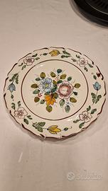 Piatto in ceramica da decorazione