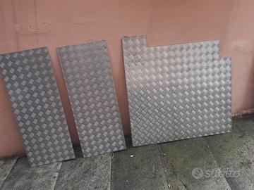 Lamiera in alluminio mandorlato