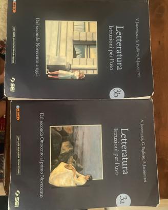 Letteratura, istruzioni per l’uso 3 A e 3B