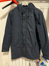 Parka Cappotto uomo Livergy taglia L blu navy