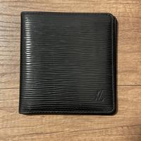 Portafoglio Louis Vuitton single fold epi black