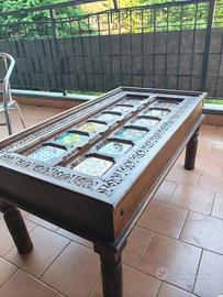 Tavolino da salotto con piastrelle 