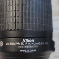 obiettivo Nikkor af-s dx 55-200 VR