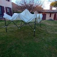 Gazebo Raybot 3x3 acciaio per mercatini