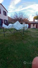 Gazebo Raybot 3x3 acciaio per mercatini