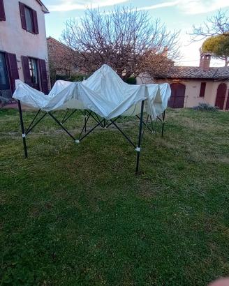 Gazebo Raybot 3x3 acciaio per mercatini