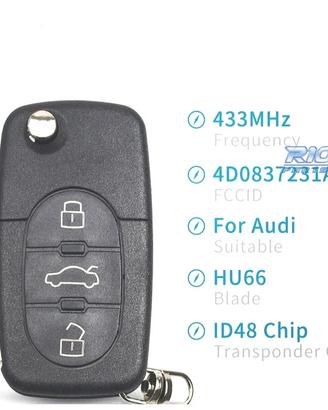 CHIAVE COMPLETA AUDI A3 97-03 A4 99-01 A6 98-05 A8