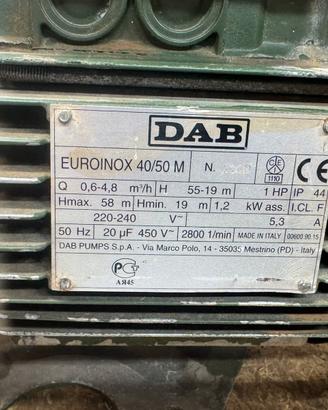 Pompa Dab euroinox