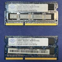 RAM sodimm 2x2gb ddr3 1333mhz PC3-10600