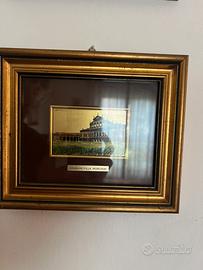 Quadri vicentini vintage su foglia d’oro