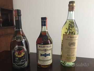 Cognac Martell Brandy Antoniazzi Grappa Nardini