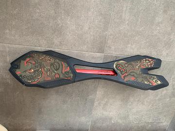 Waveboard Oxelo Rosso  Waveboard Oxelo con 2 ruote