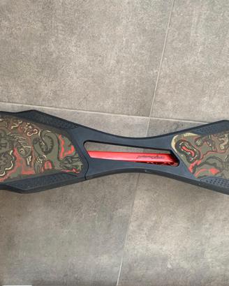 Waveboard Oxelo Rosso  Waveboard Oxelo con 2 ruote