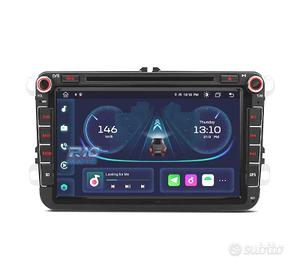 RADIO GPS ANDROID 14 PER VOLKSWAGEN VW GOLF POLO P