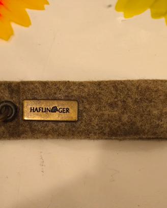 Haflinger Portachiavi in lana cotta special Gris