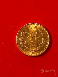 ORO MESSICO DOS PESOS 1945